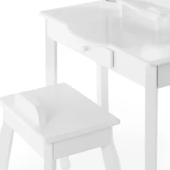 Guidecraft Kids' Vanity and Stool*Kids Pretend Play