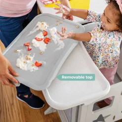 Guidecraft Kitchen Helper® Mealtime and Play Tray*Kids Kitchen Helper|Toddler Tower