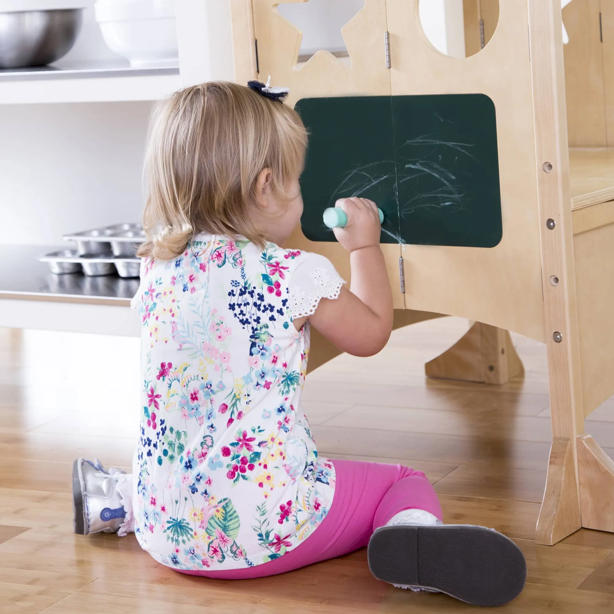Guidecraft Kitchen Helper® Toddler Tower - Double*Kids Kitchen Helper|Toddler Tower