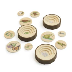 Guidecraft Lifecycle Puzzles - Set of 3* Nature-Inspired Toys