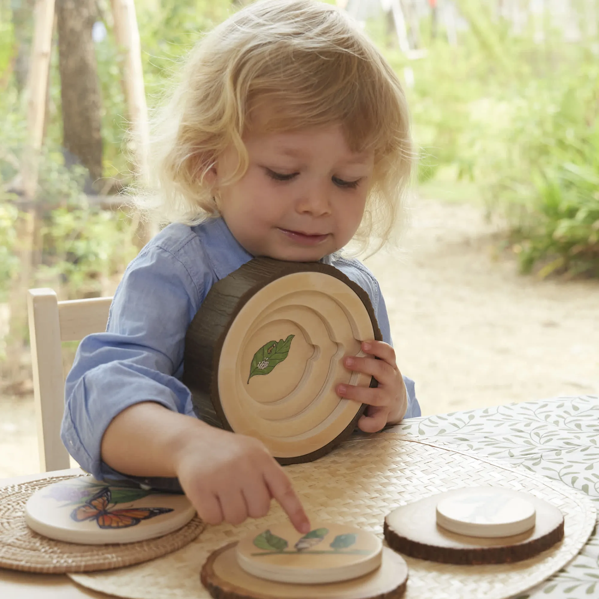 Guidecraft Lifecycle Puzzles - Set of 3* Nature-Inspired Toys