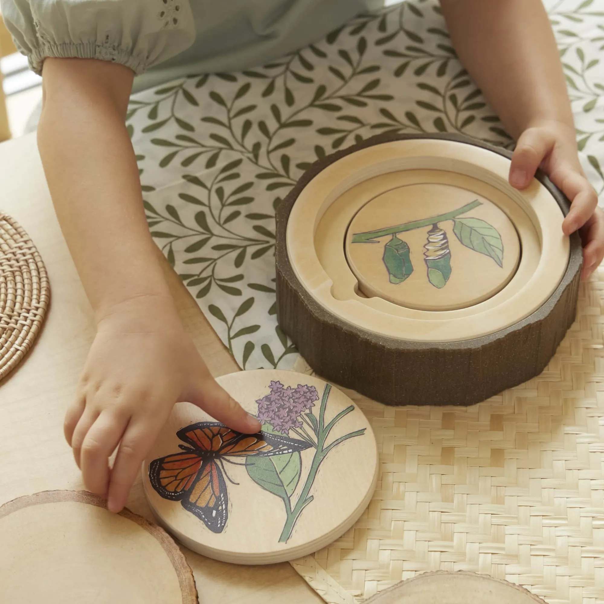 Guidecraft Lifecycle Puzzles - Set of 3* Nature-Inspired Toys
