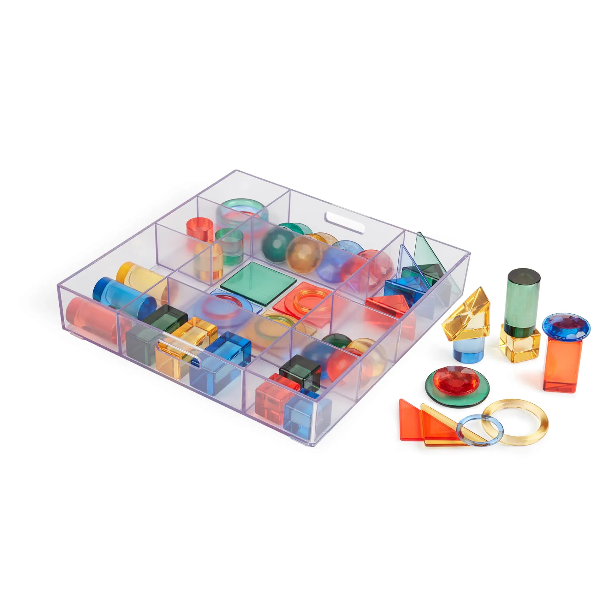 Guidecraft Light and Color: Toddler Loose Parts STEM Kit*Kids Kids' Outdoor Toys|Loose Parts Kits And Equipment