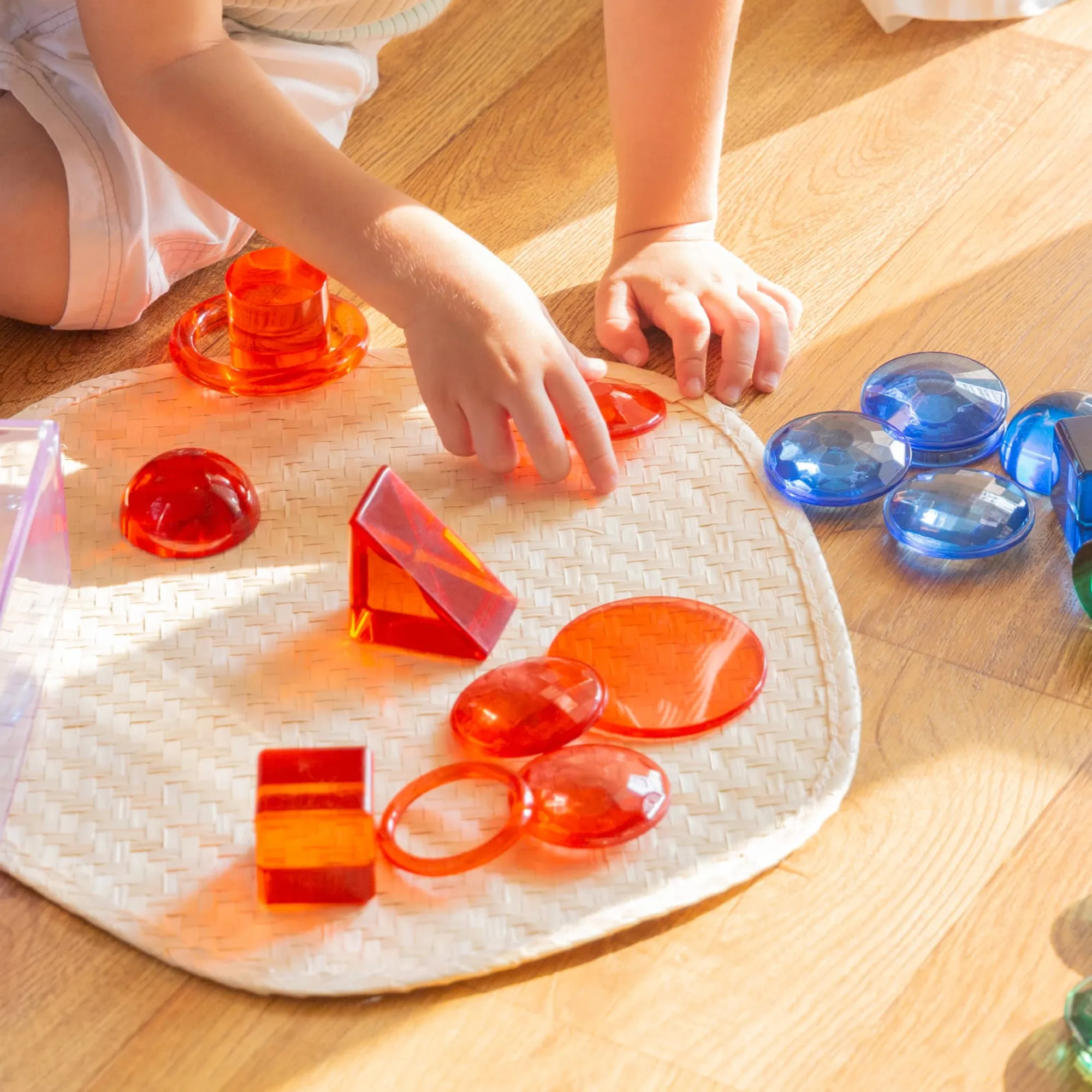 Guidecraft Light and Color: Toddler Loose Parts STEM Kit*Kids Kids' Outdoor Toys|Loose Parts Kits And Equipment