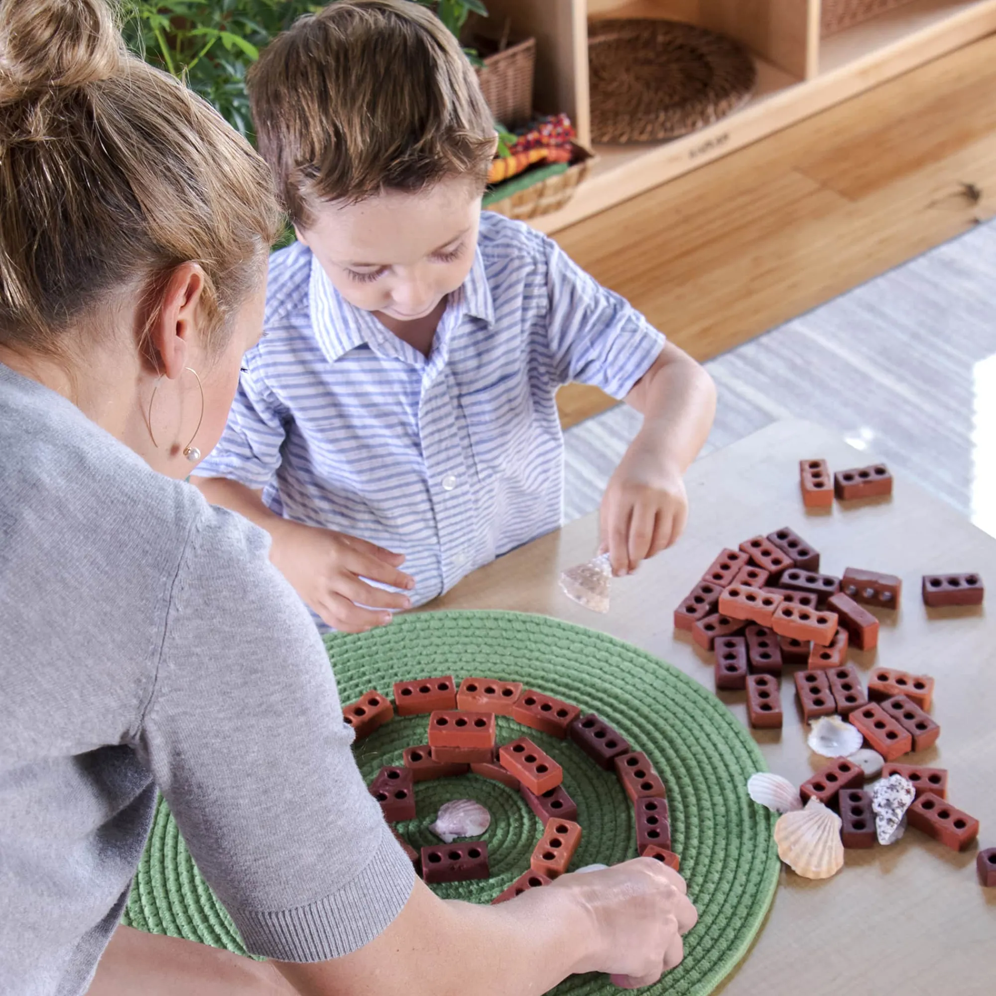 Guidecraft Little Bricks - 60 pc. Set*Kids Kids' Outdoor Toys|Nature-Inspired Toys