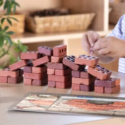 Guidecraft Little Bricks - 60 pc. Set*Kids Kids' Outdoor Toys|Nature-Inspired Toys