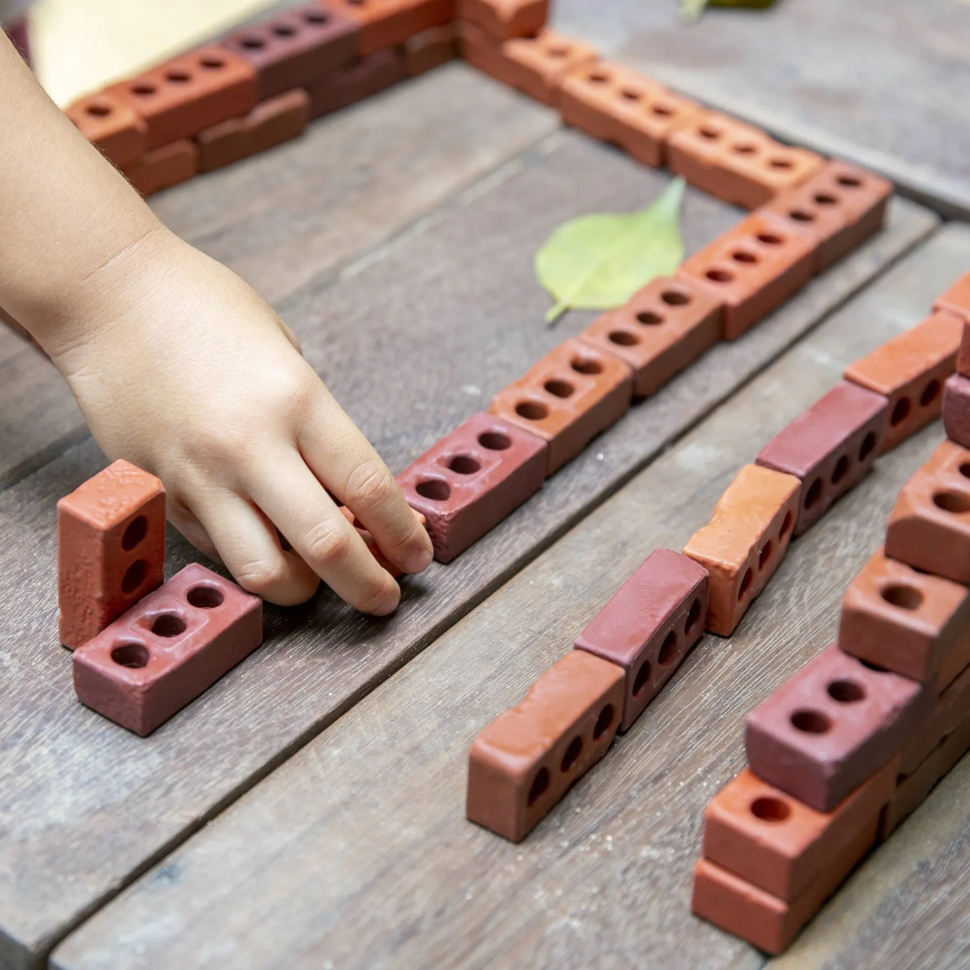 Guidecraft Little Bricks - 60 pc. Set*Kids Kids' Outdoor Toys|Nature-Inspired Toys