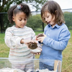 Guidecraft Magnetic Matching Fossil Stones - Set of 6*Kids Kids' Outdoor Toys|Science Toys