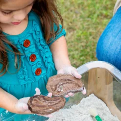 Guidecraft Magnetic Matching Fossil Stones - Set of 6*Kids Kids' Outdoor Toys|Science Toys