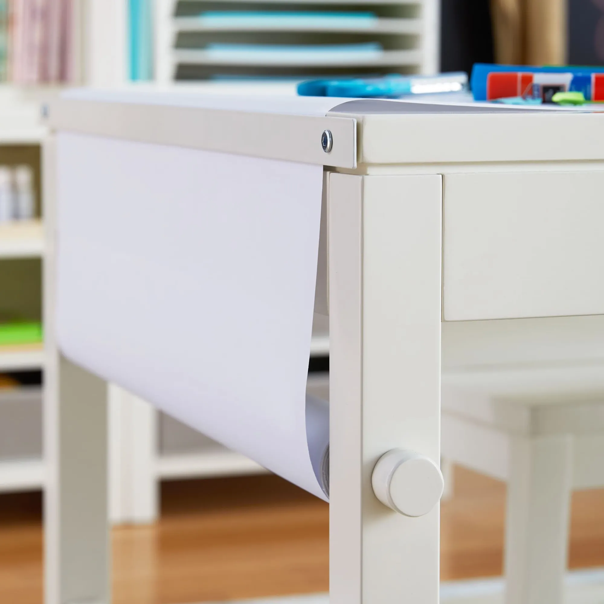 Guidecraft Martha Stewart Kids' Art Table and Paper Roll*Kids Kids' Art Tables|Martha Stewart Kids' Furniture