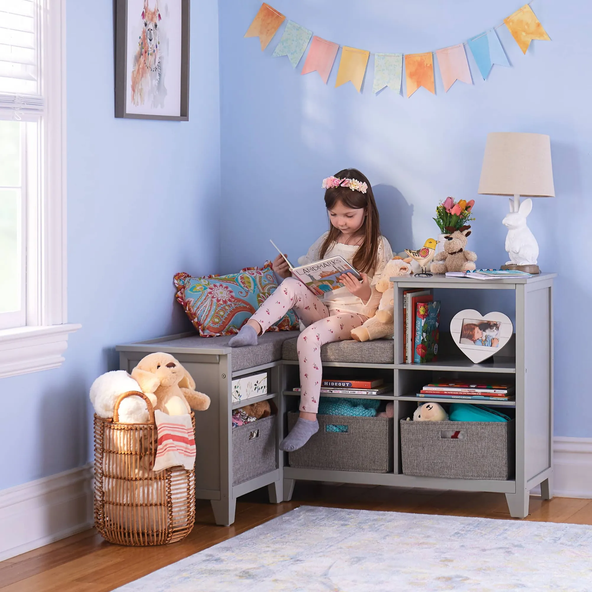 Guidecraft Martha Stewart Kids' Corner Nook*Kids Martha Stewart Kids' Furniture|Kids' Book Storage And Display