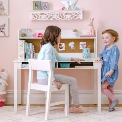 Guidecraft Martha Stewart Kids' Desk with Hutch and Chair*Kids Martha Stewart Kids' Furniture|Kids' Desks, Tables And Chairs