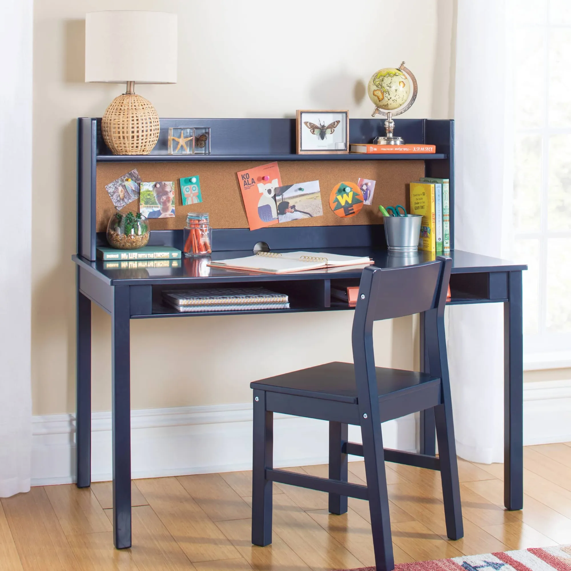 Guidecraft Martha Stewart Kids' Desk with Hutch and Chair*Kids Martha Stewart Kids' Furniture|Kids' Desks, Tables And Chairs