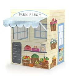Guidecraft Martha Stewart Kids' Farmer's Market Play Tent*Kids Pretend Play
