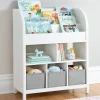 Guidecraft Martha Stewart Kids' Jr. Book and Bin Browser with Bins*Kids Martha Stewart Kids' Furniture|Kids' Book Storage And Display