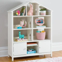 Guidecraft Martha Stewart Kids' Jr. Dollhouse Bookcase*Kids Martha Stewart Kids' Furniture|Kids' Book Storage And Display