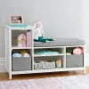 Guidecraft Martha Stewart Kids' Jr. Reading Nook with Bins*Kids Martha Stewart Kids' Furniture|Kids' Book Storage And Display