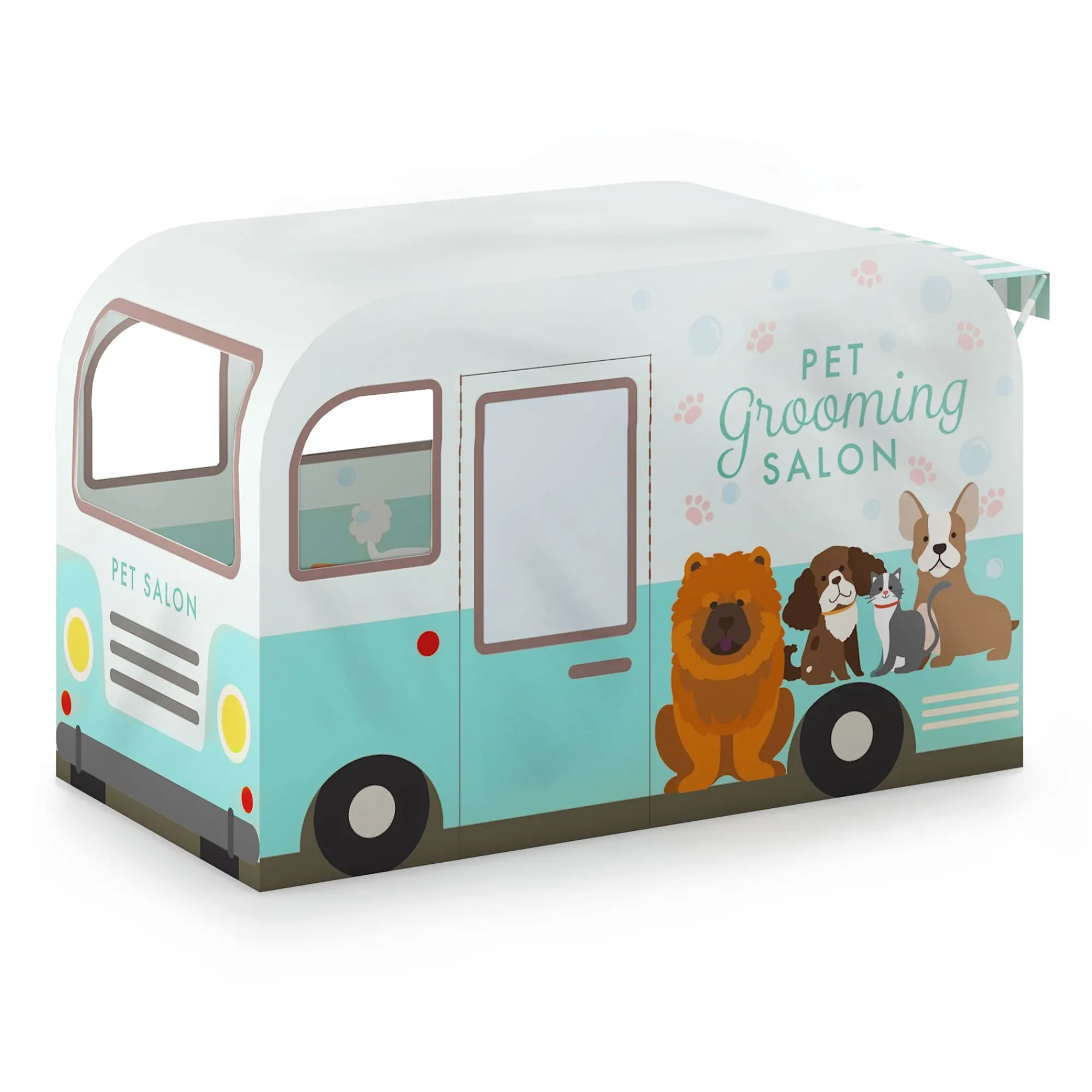 Guidecraft Martha Stewart Kids' Pet Grooming Van Play Tent*Kids Pretend Play