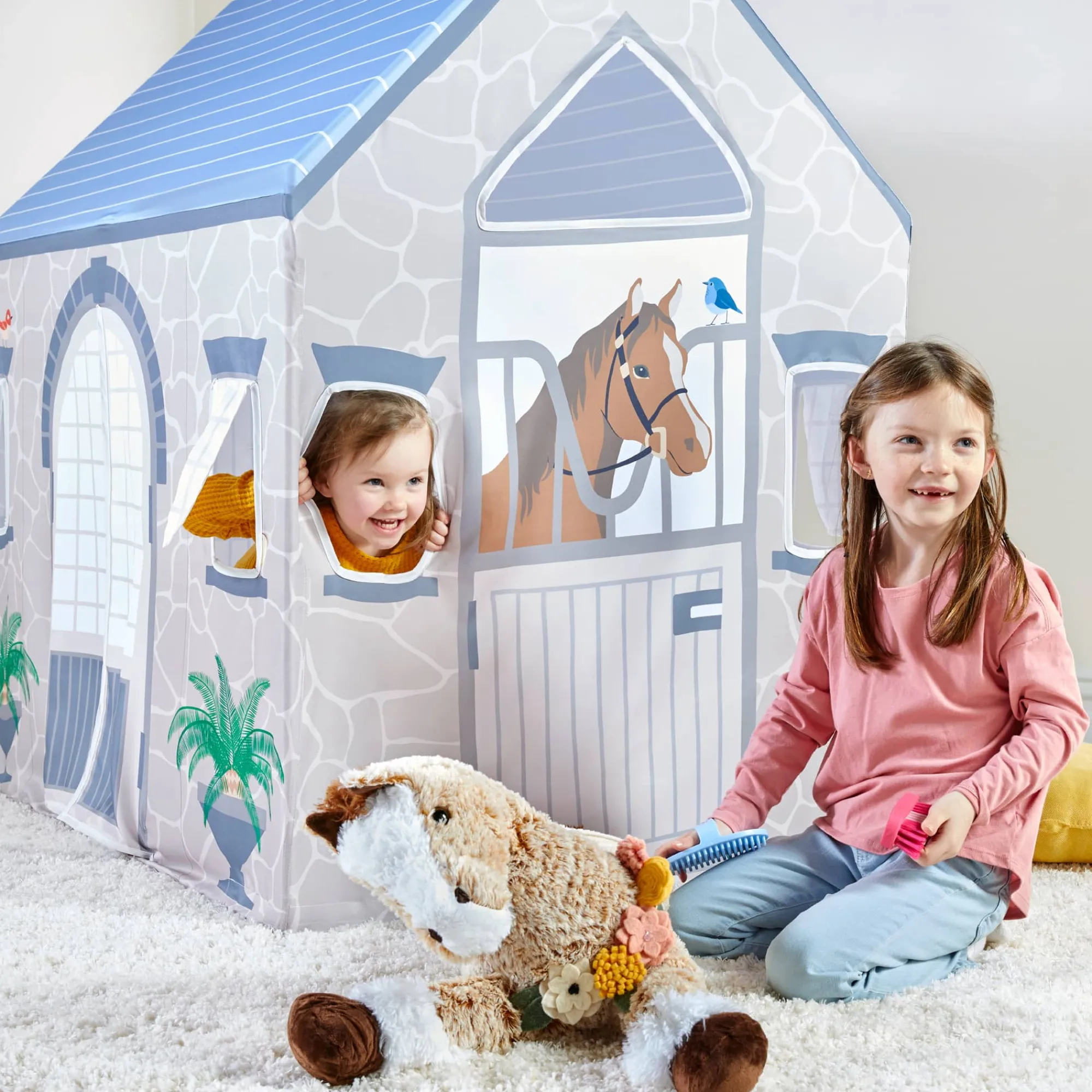 Guidecraft Martha Stewart Kids' Stable Play Tent*Kids Pretend Play