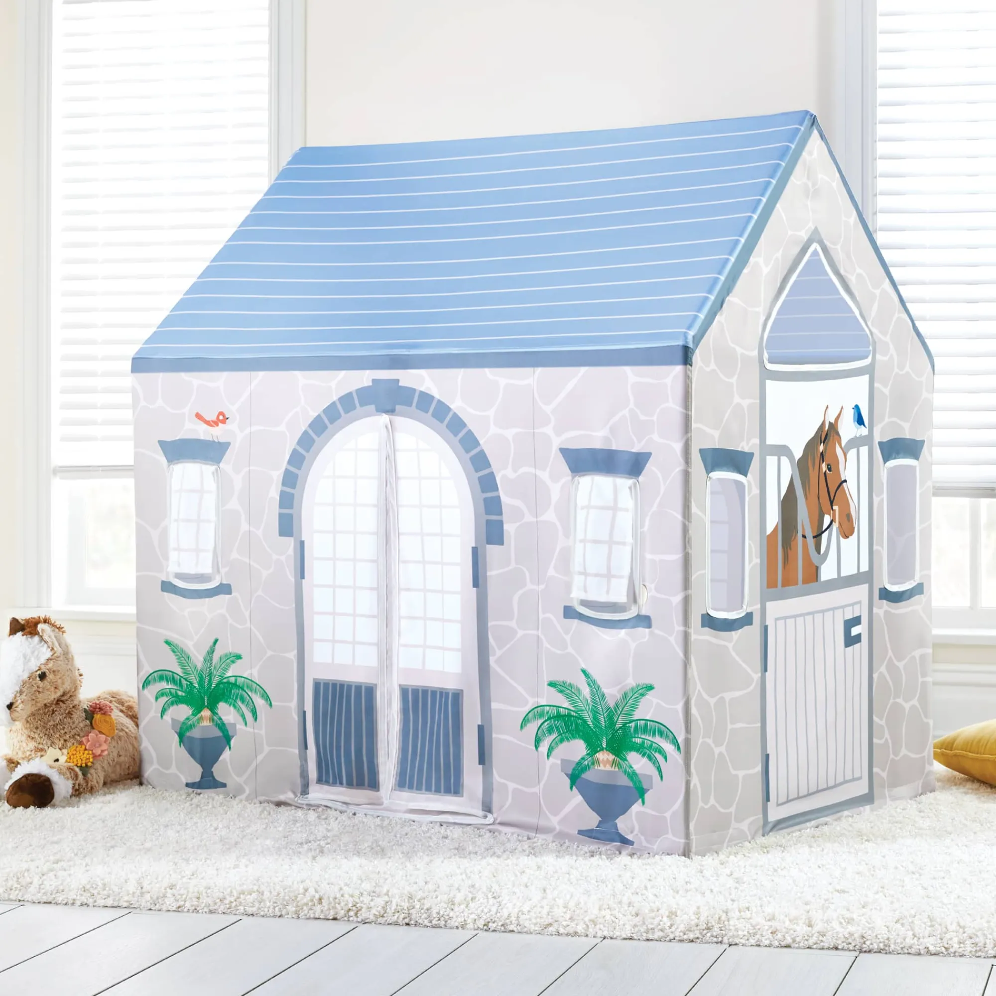 Guidecraft Martha Stewart Kids' Stable Play Tent*Kids Pretend Play