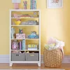 Guidecraft Martha Stewart Kids' Tall Bookcase*Kids Toy Storage Organization|Martha Stewart Kids' Furniture