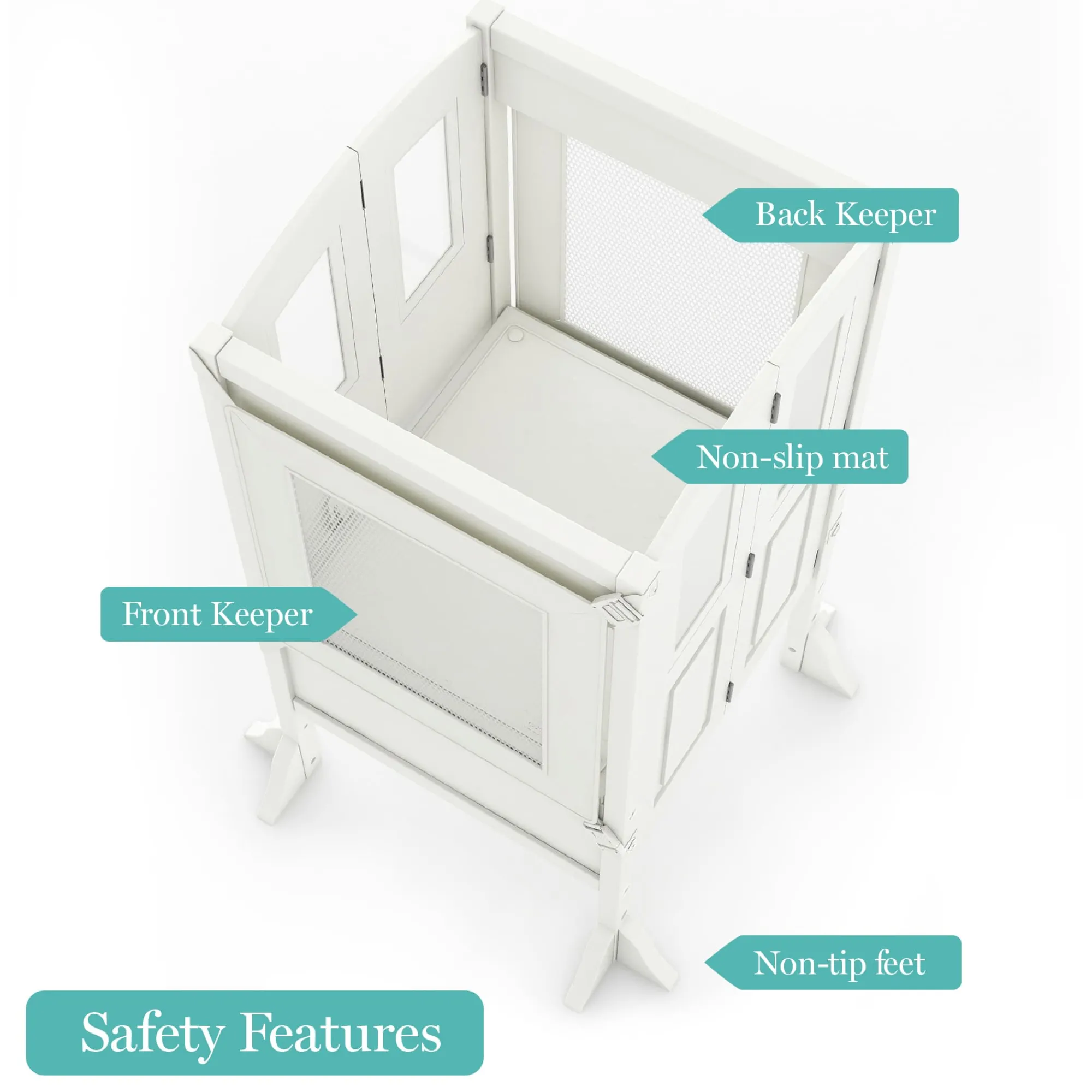 Guidecraft Martha Stewart Kitchen Helper® Toddler Tower*Kids Kitchen Helper|Toddler Tower