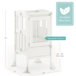 Guidecraft Martha Stewart Kitchen Helper® Toddler Tower*Kids Kitchen Helper|Toddler Tower