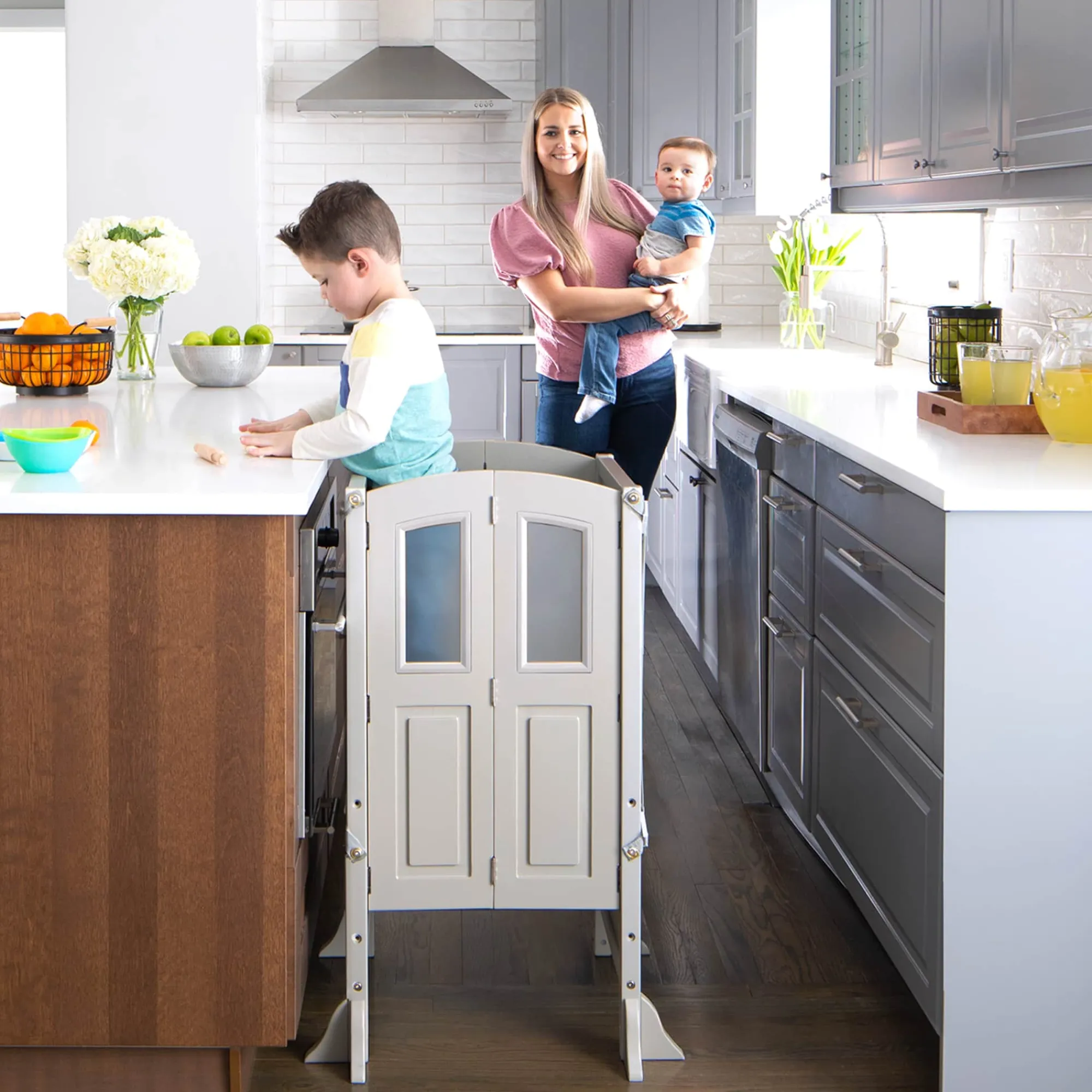 Guidecraft Martha Stewart Kitchen Helper® Toddler Tower*Kids Kitchen Helper|Toddler Tower