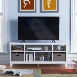 Guidecraft Media Console and Shelving System with Bins*Kids Martha Stewart Kids' Furniture