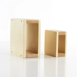 Guidecraft Mini Hollow Blocks-Set of 16* Block Play|Wooden Toys