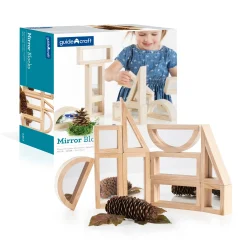 Guidecraft Mirror Blocks 10 pc Set* Block Play|Sensory Toys