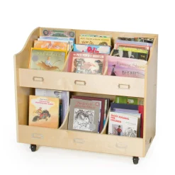 Guidecraft Mobile Book Organizer* Classroom Furniture