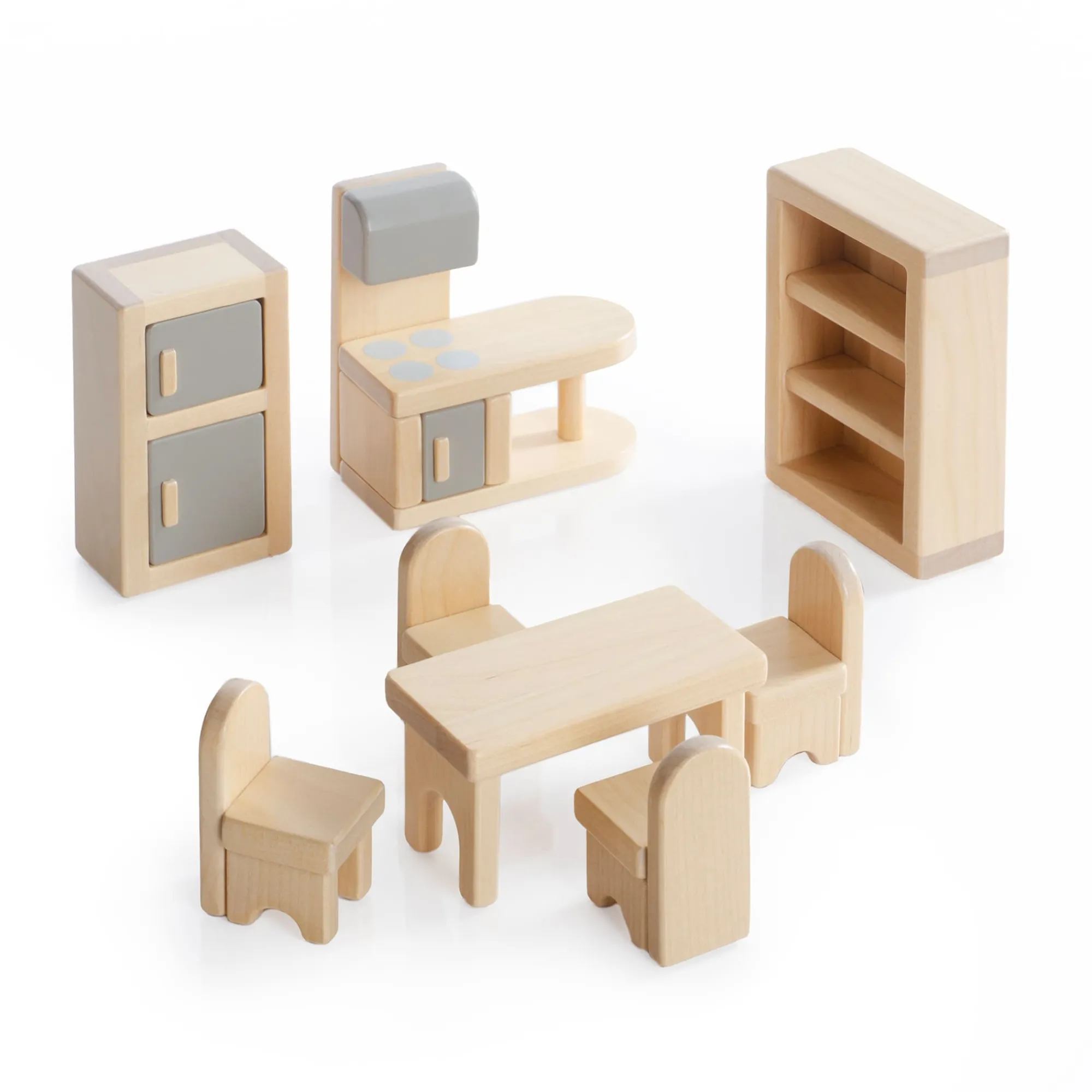 Guidecraft Modern Home Dollhouse Furniture - 24 pc. set* Pretend Play Toys