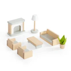 Guidecraft Modern Home Dollhouse Furniture - 24 pc. set* Pretend Play Toys