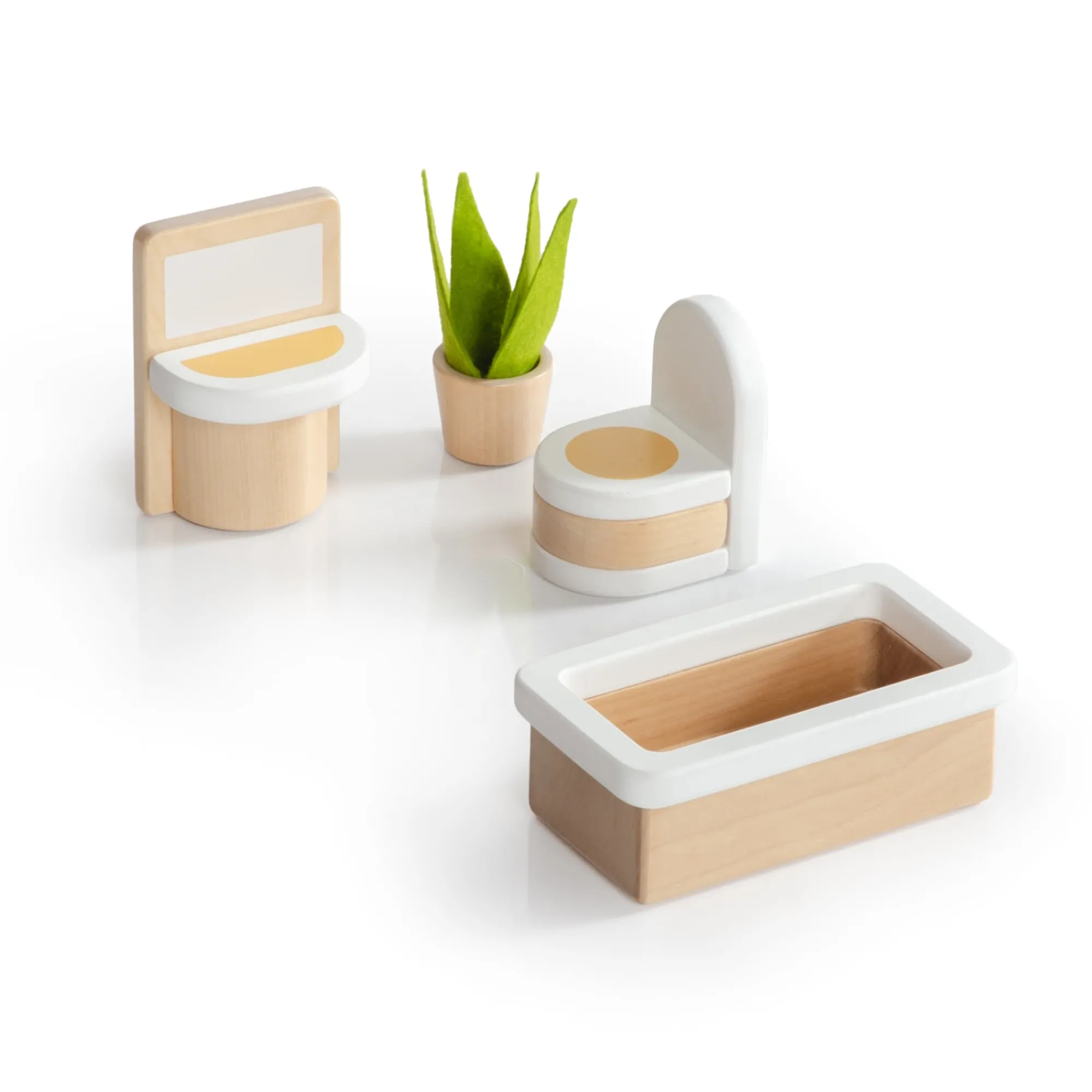 Guidecraft Modern Home Dollhouse Furniture - 24 pc. set* Pretend Play Toys