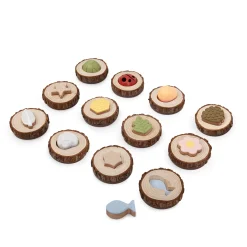 Guidecraft Nature Feel and Find - 24 pc. set*Kids Kids' Outdoor Toys|Sensory Toys