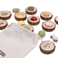 Guidecraft Nature Feel and Find - 24 pc. set*Kids Kids' Outdoor Toys|Sensory Toys