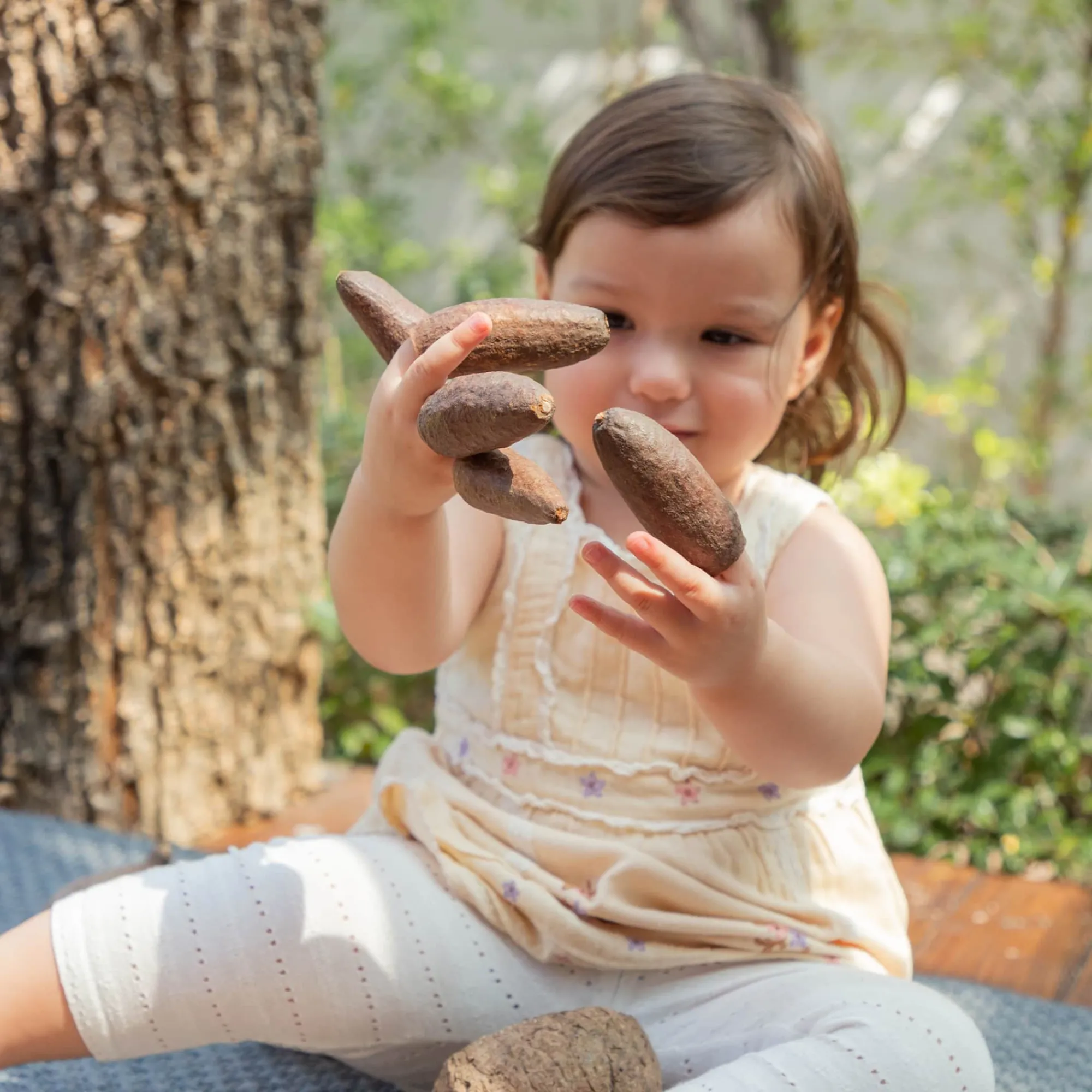Guidecraft Nature's Geometry: Toddler Loose Parts STEM Kit*Kids Kids' Outdoor Toys|Loose Parts Kits And Equipment