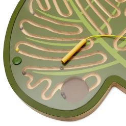 Guidecraft Nature's Paths Magnetic Leaf Mazes: Set of 3* Early Learning Skill Builders|Nature-Inspired Toys