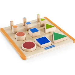 Guidecraft Nest and Stack Shapes* Early Learning Skill Builders
