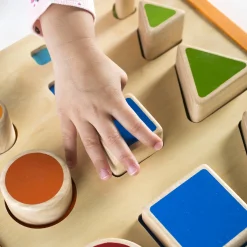 Guidecraft Nest and Stack Shapes* Early Learning Skill Builders