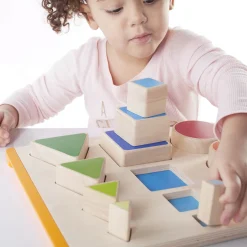 Guidecraft Nest and Stack Shapes* Early Learning Skill Builders