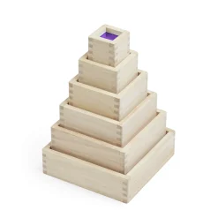 Guidecraft Nesting Pyramid Mirror Set* Stem Toys