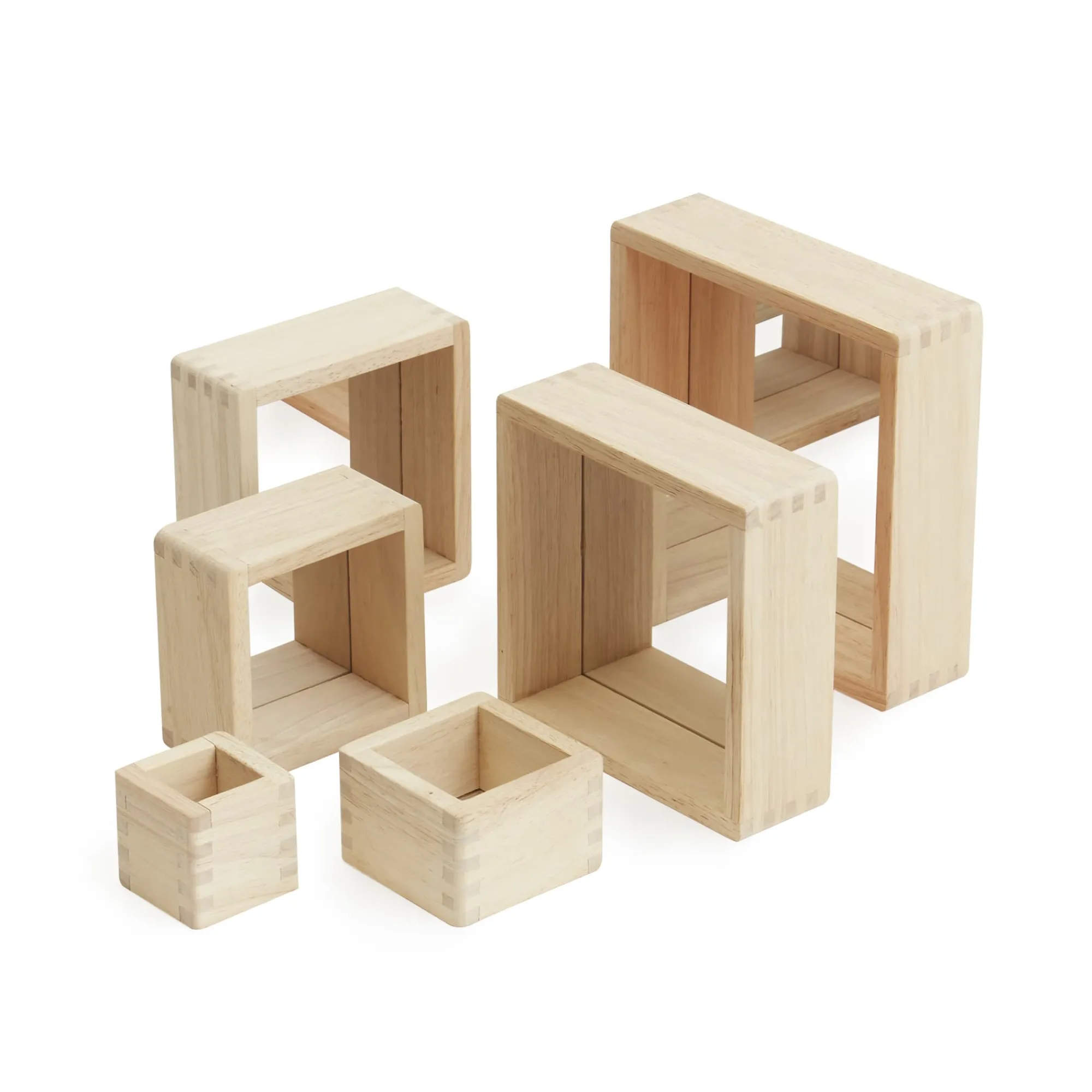 Guidecraft Nesting Pyramid Mirror Set* Stem Toys