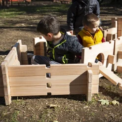 Guidecraft Notch Blocks Set 89 Pc.*Kids Kids' Outdoor Toys|Block Play
