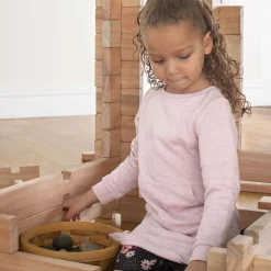 Guidecraft Notch Blocks Set 89 Pc.*Kids Kids' Outdoor Toys|Block Play