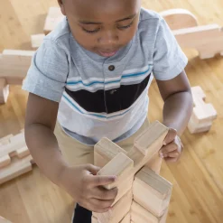 Guidecraft Notch Blocks Set 89 Pc.*Kids Kids' Outdoor Toys|Block Play