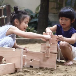 Guidecraft Notch Blocks Set 89 Pc.*Kids Kids' Outdoor Toys|Block Play