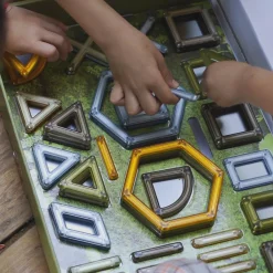 Guidecraft PowerClix® Frames Natural - 74 pc. set* Building Toys|Stem Toys