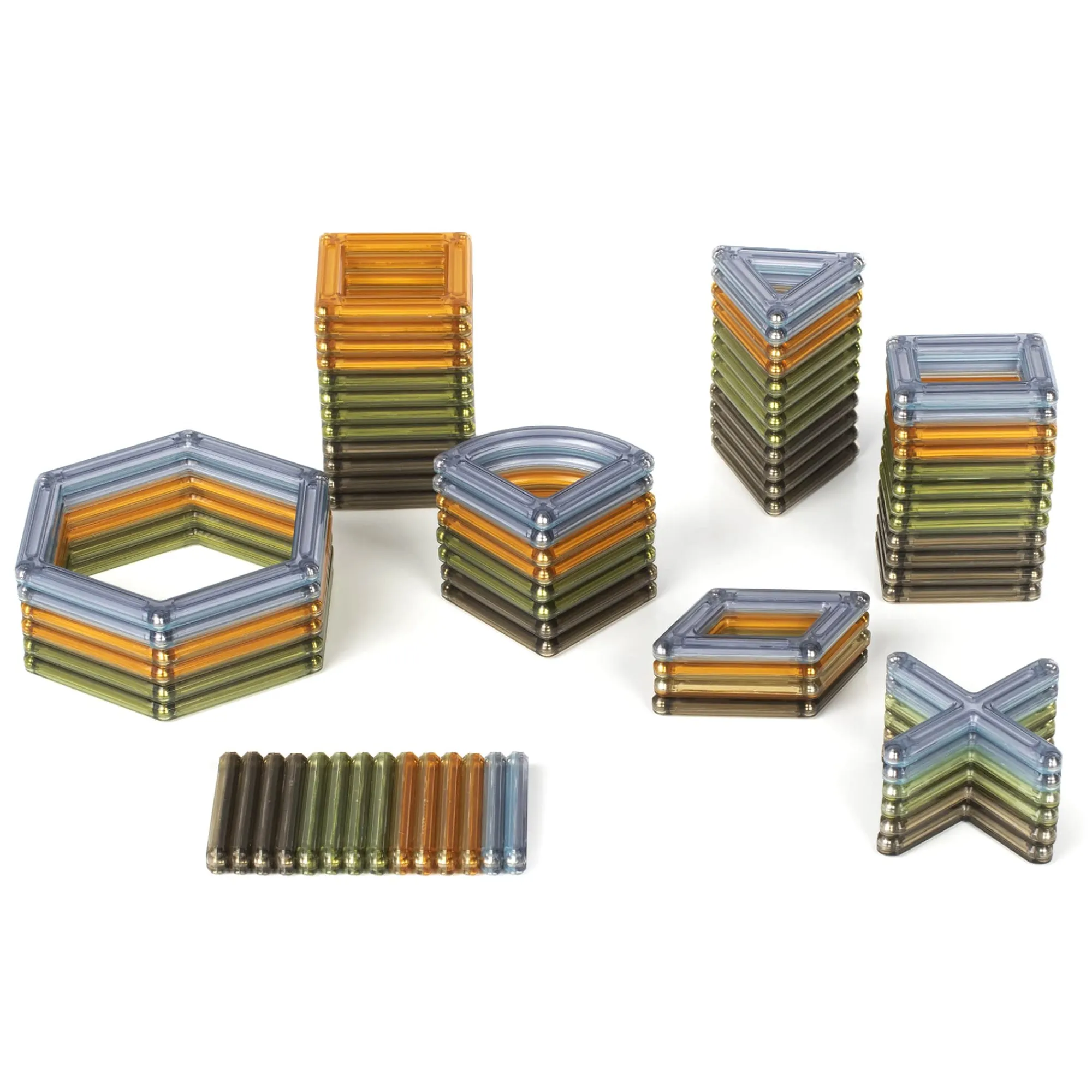 Guidecraft PowerClix® Frames Natural - 74 pc. set* Building Toys|Stem Toys
